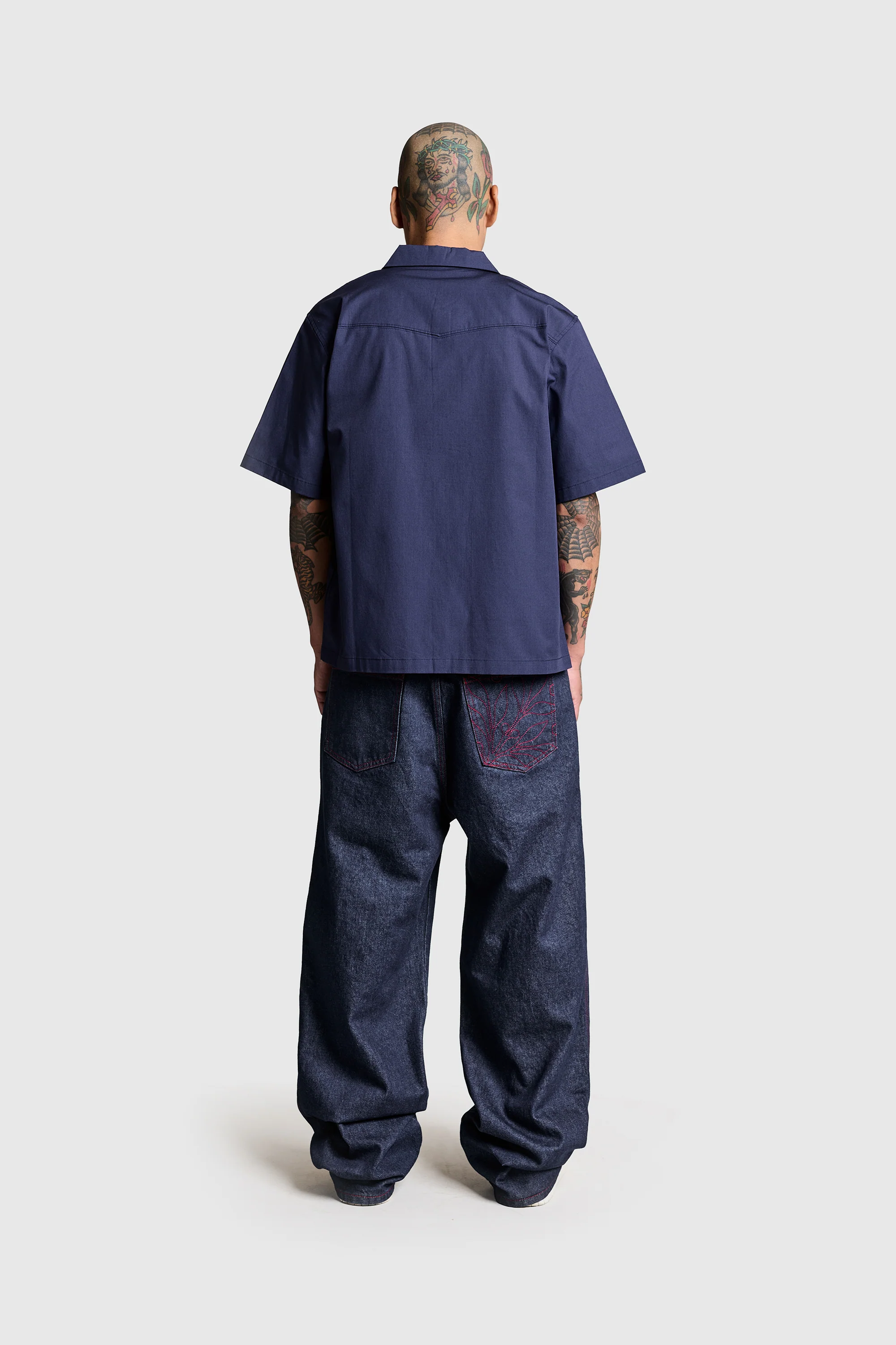 Contrast Raw Denim - Image 3
