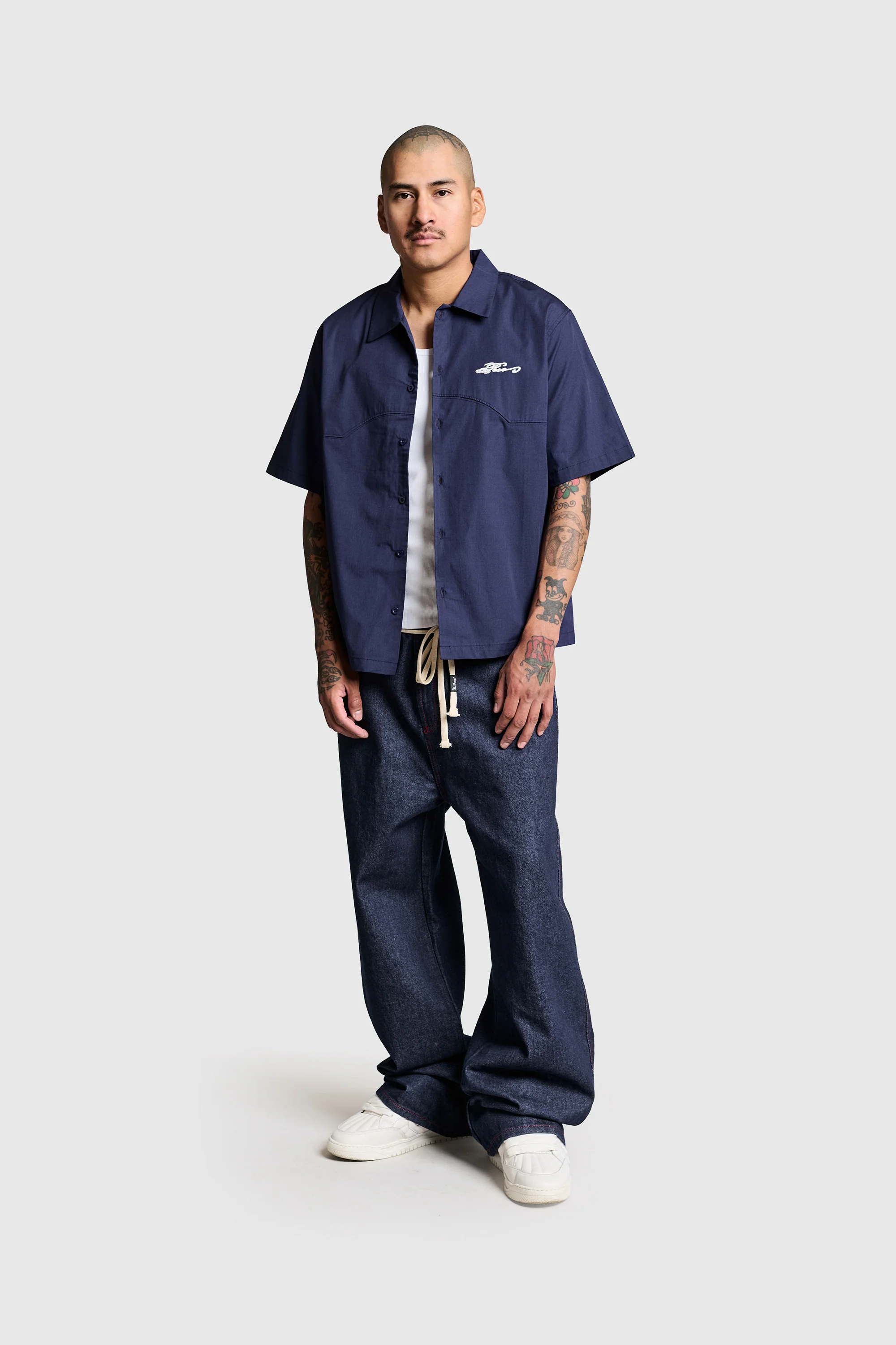 Contrast Raw Denim - Image 4