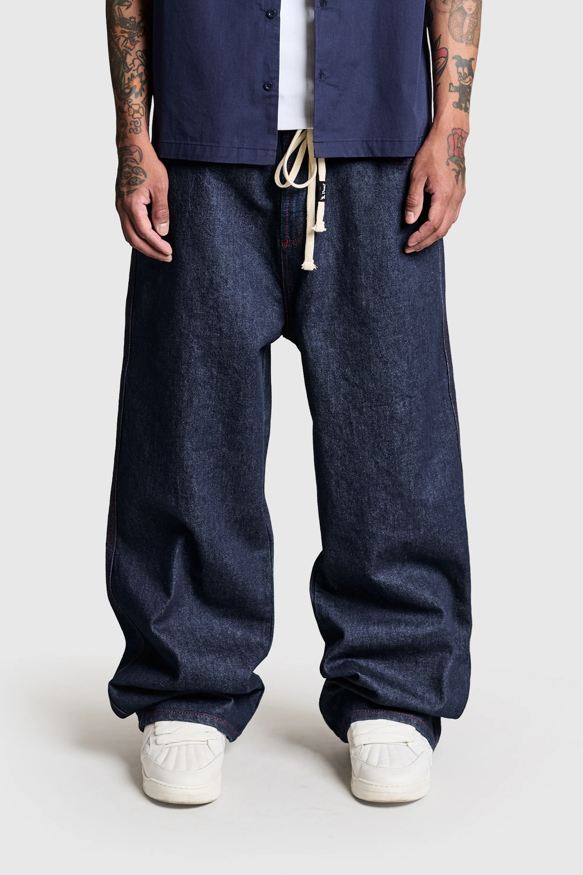 Contrast Raw Denim - Image 5