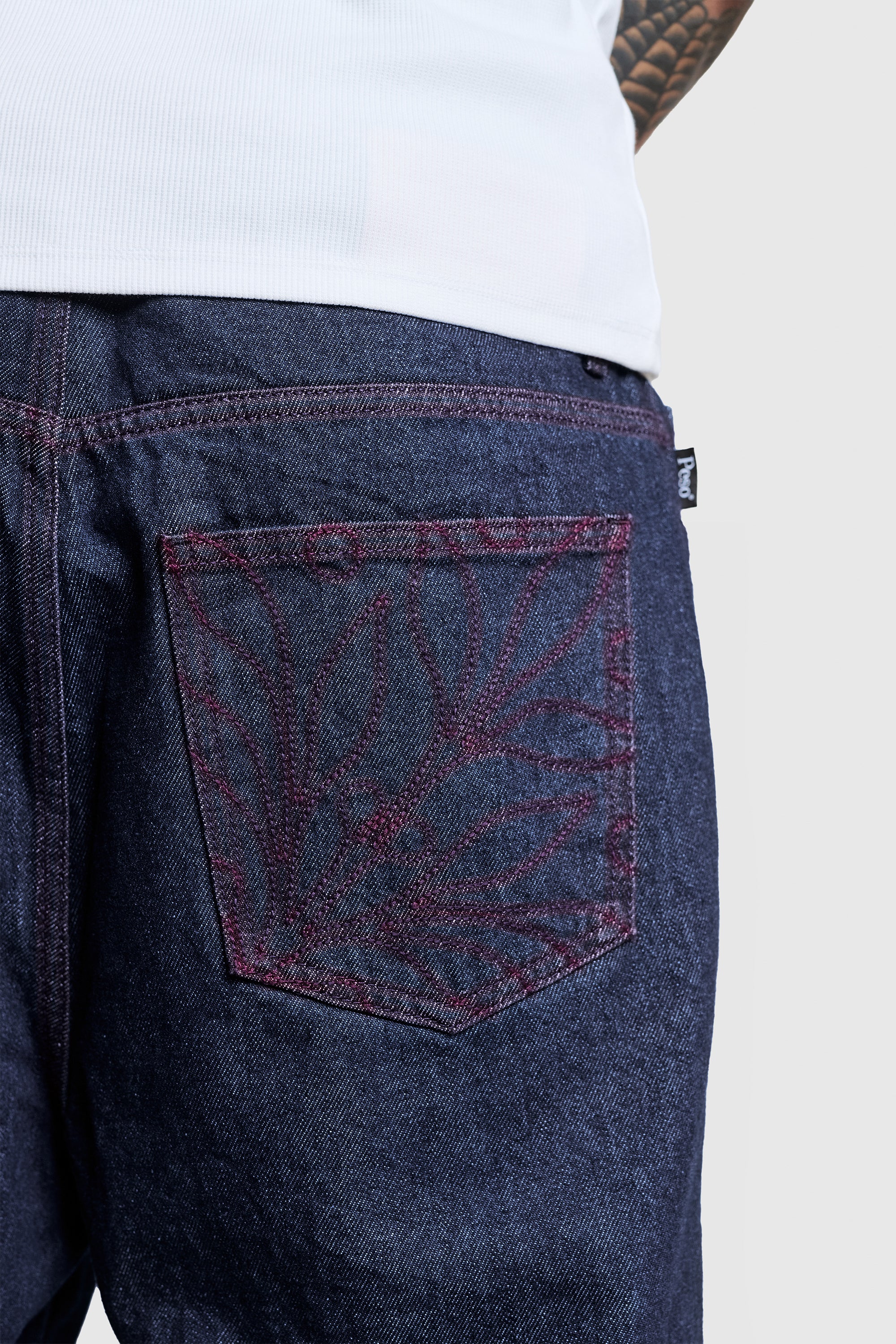 Contrast Raw Denim - Image 6