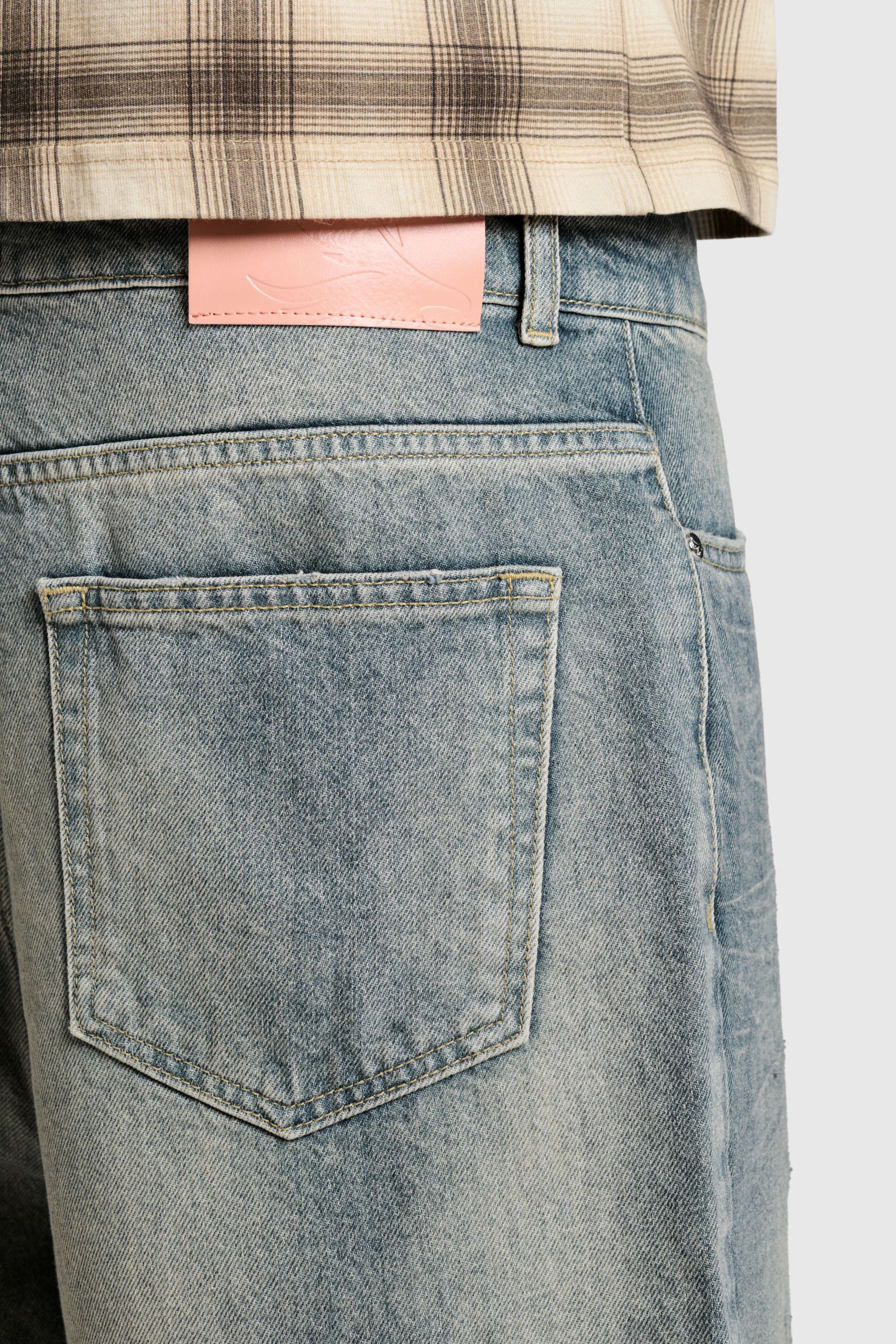 Distressed Denim Shorts - Image 6