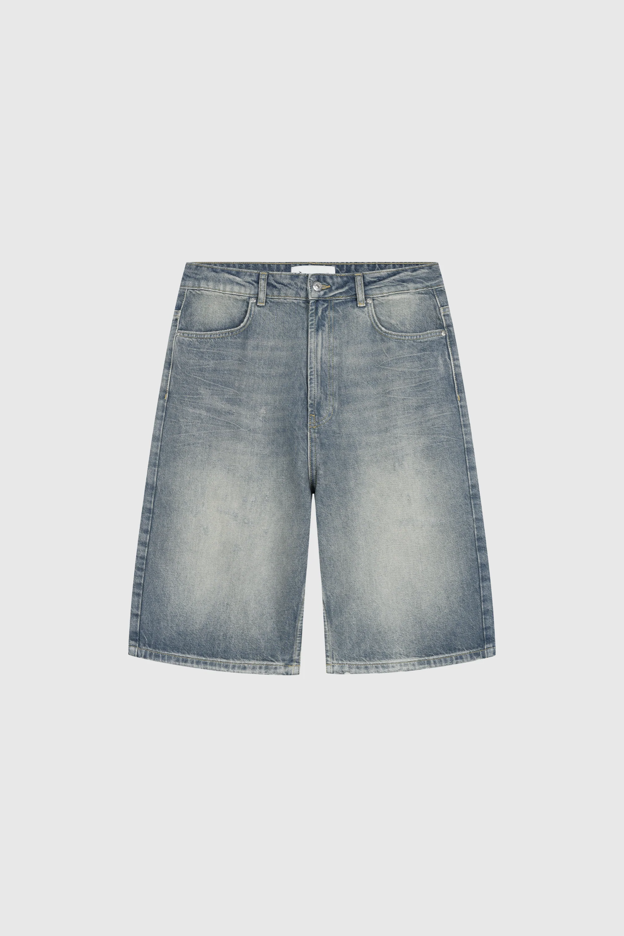 Distressed Denim Shorts - Image 7