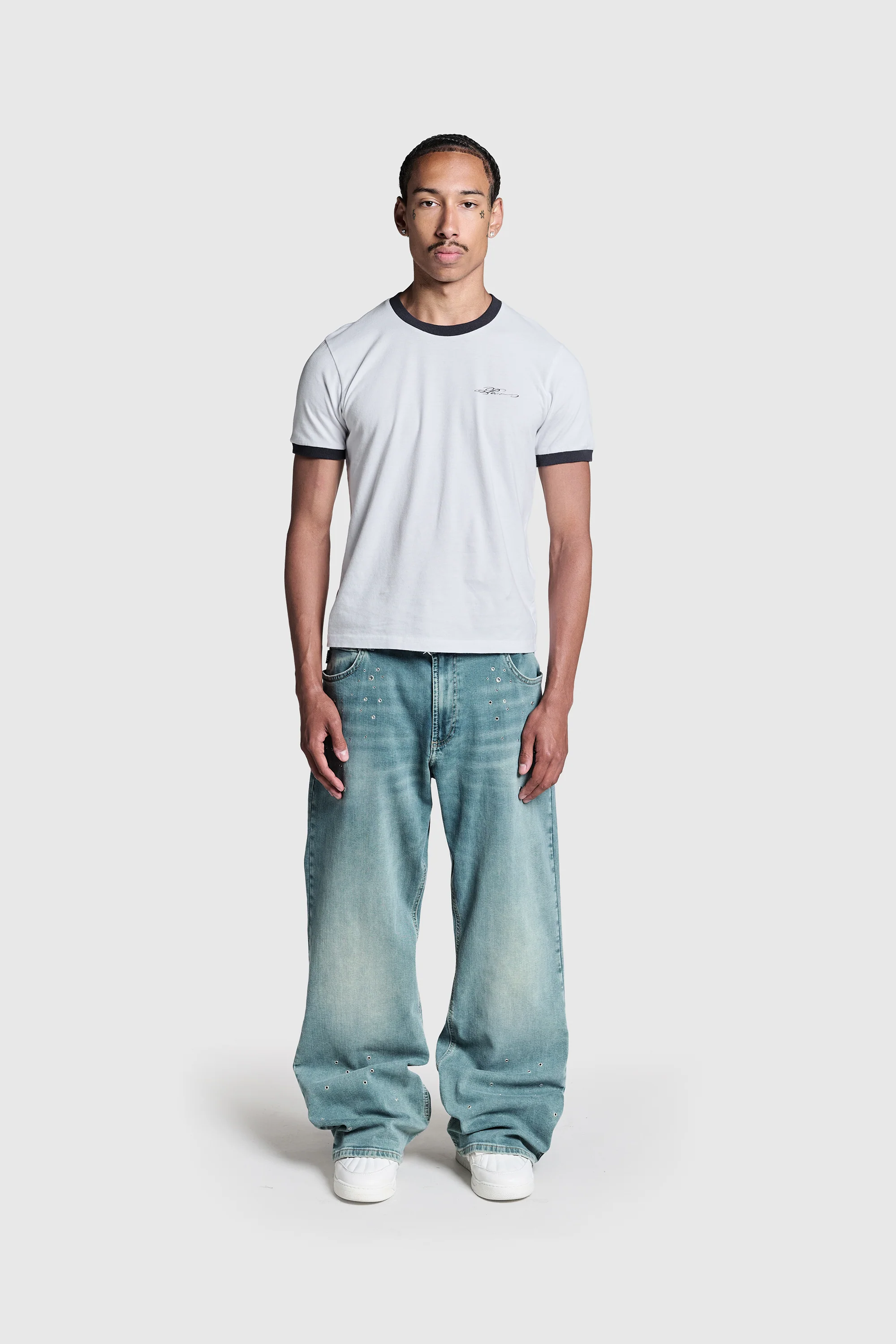 Eyelet Denim