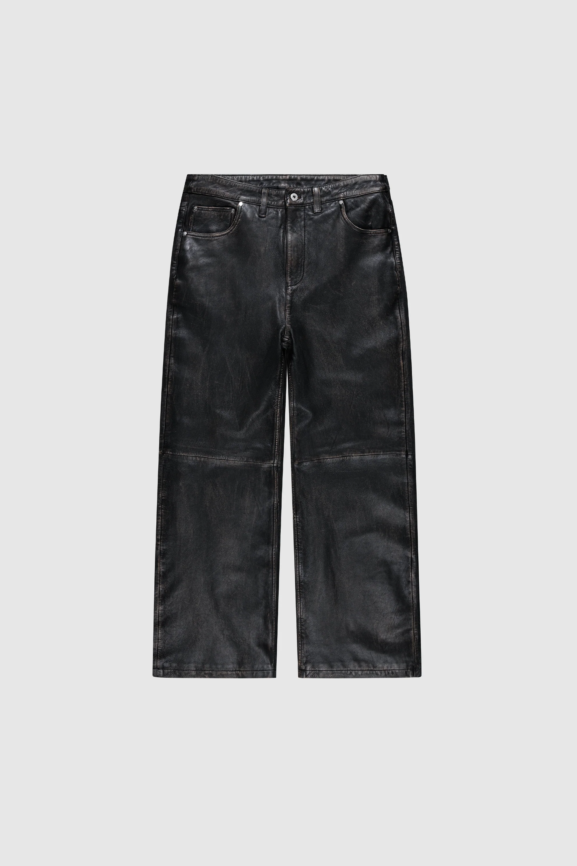 Faded Leather Pants - Image 8