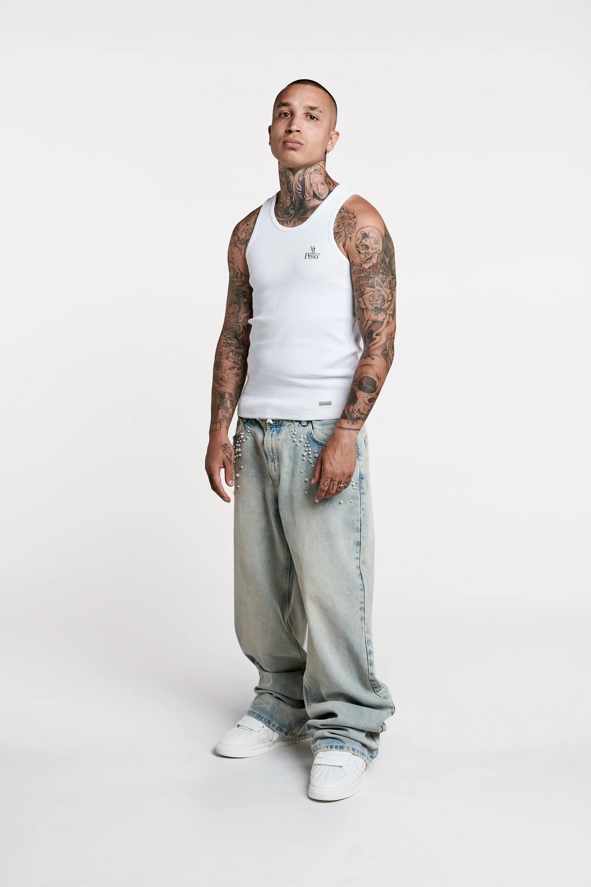 Heavy Rib Tanktop White - Image 4