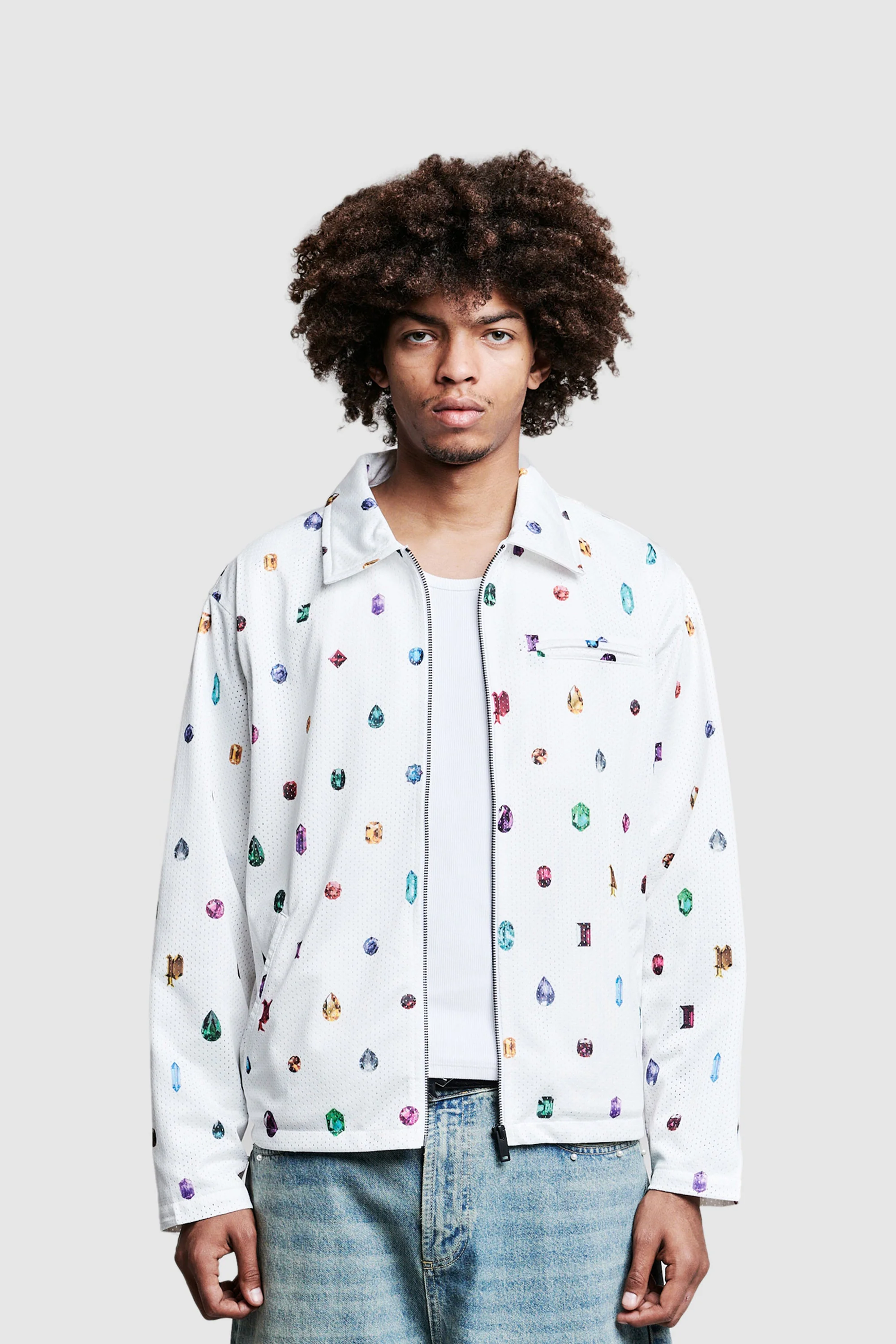 Jewelry Mesh Jacket - Image 5