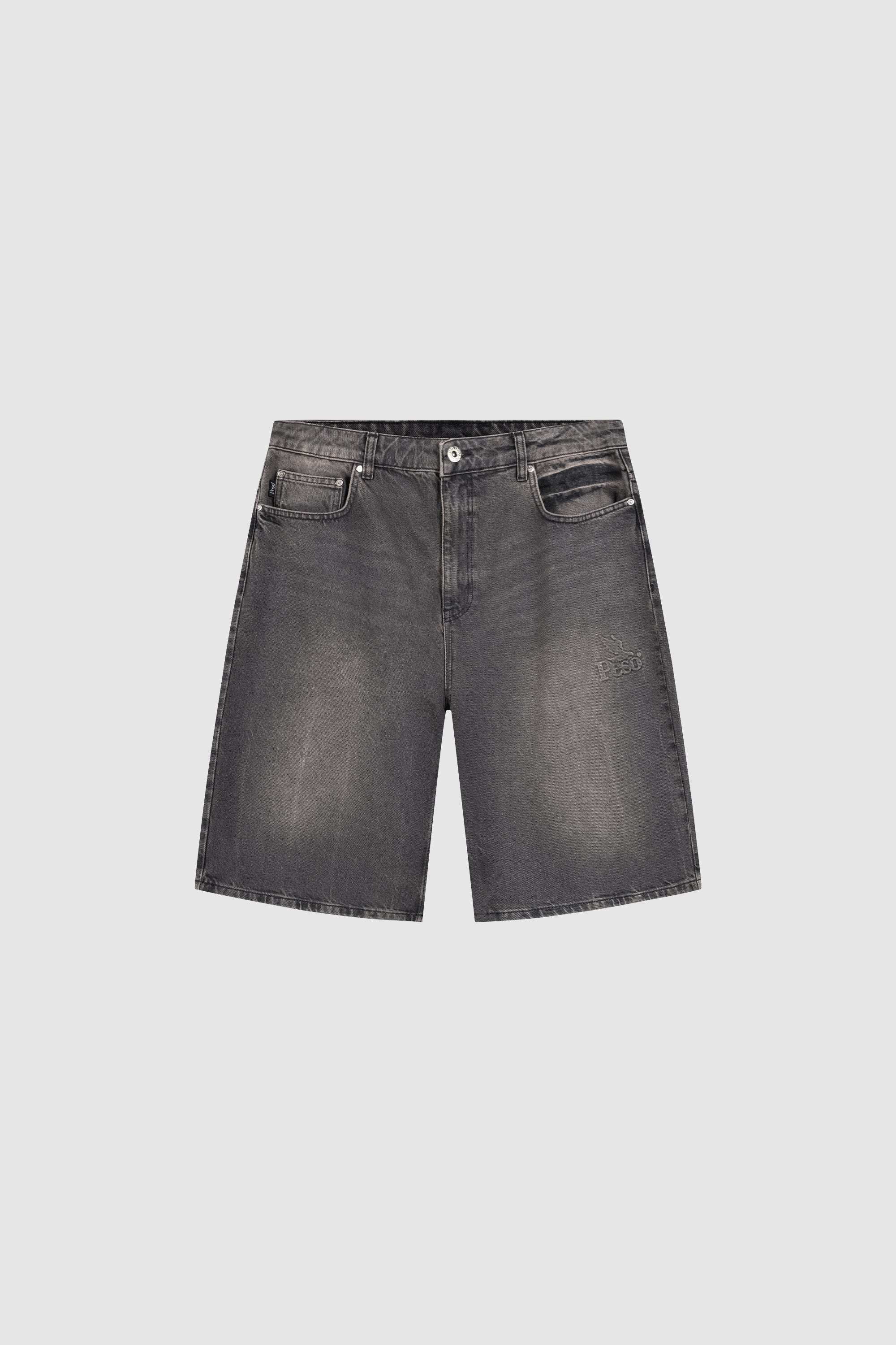 Logo Raws Denim Shorts - Image 8