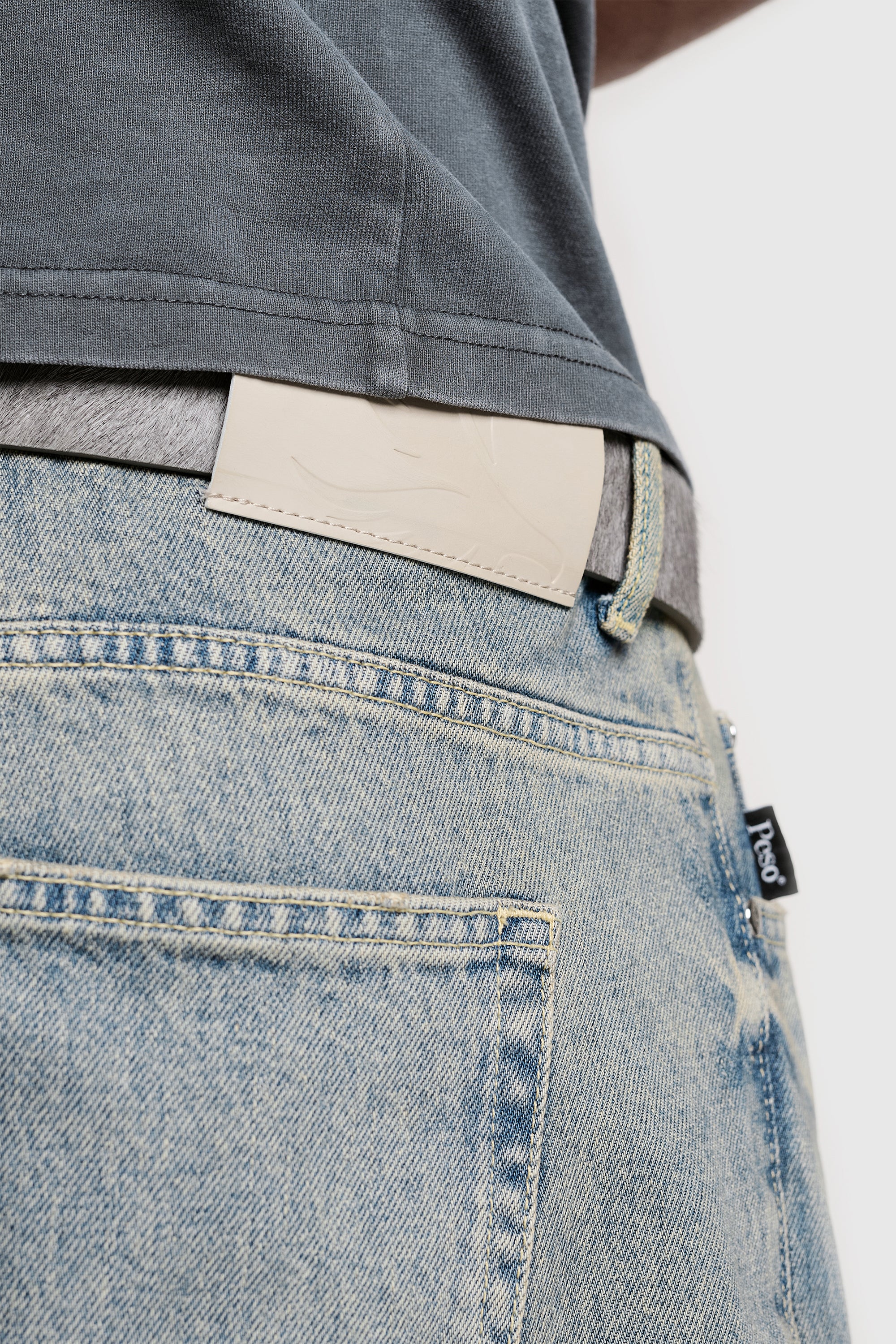 Logo Raws Denim Shorts - Image 7