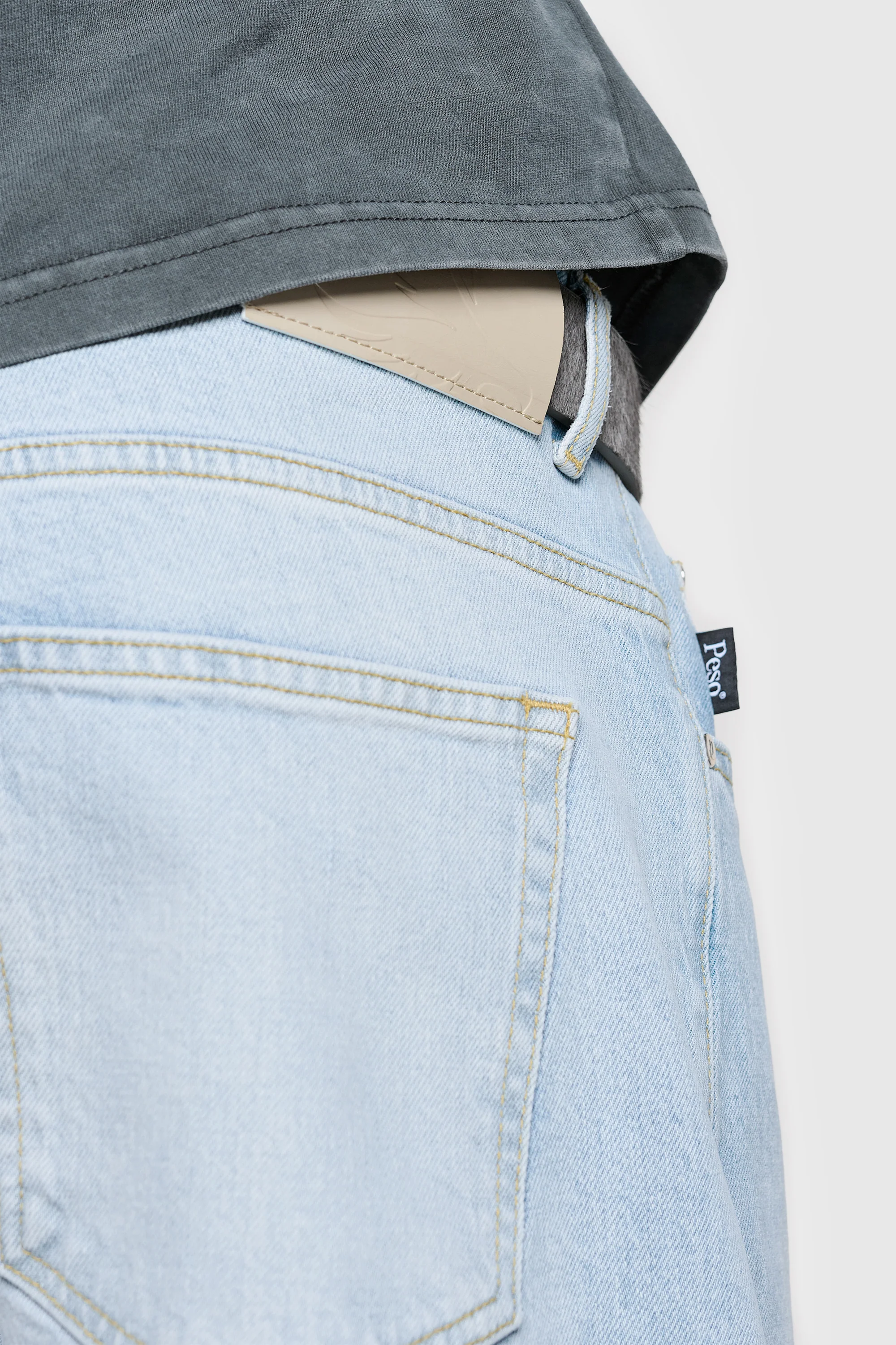 Logo Raws Denim Shorts - Image 7