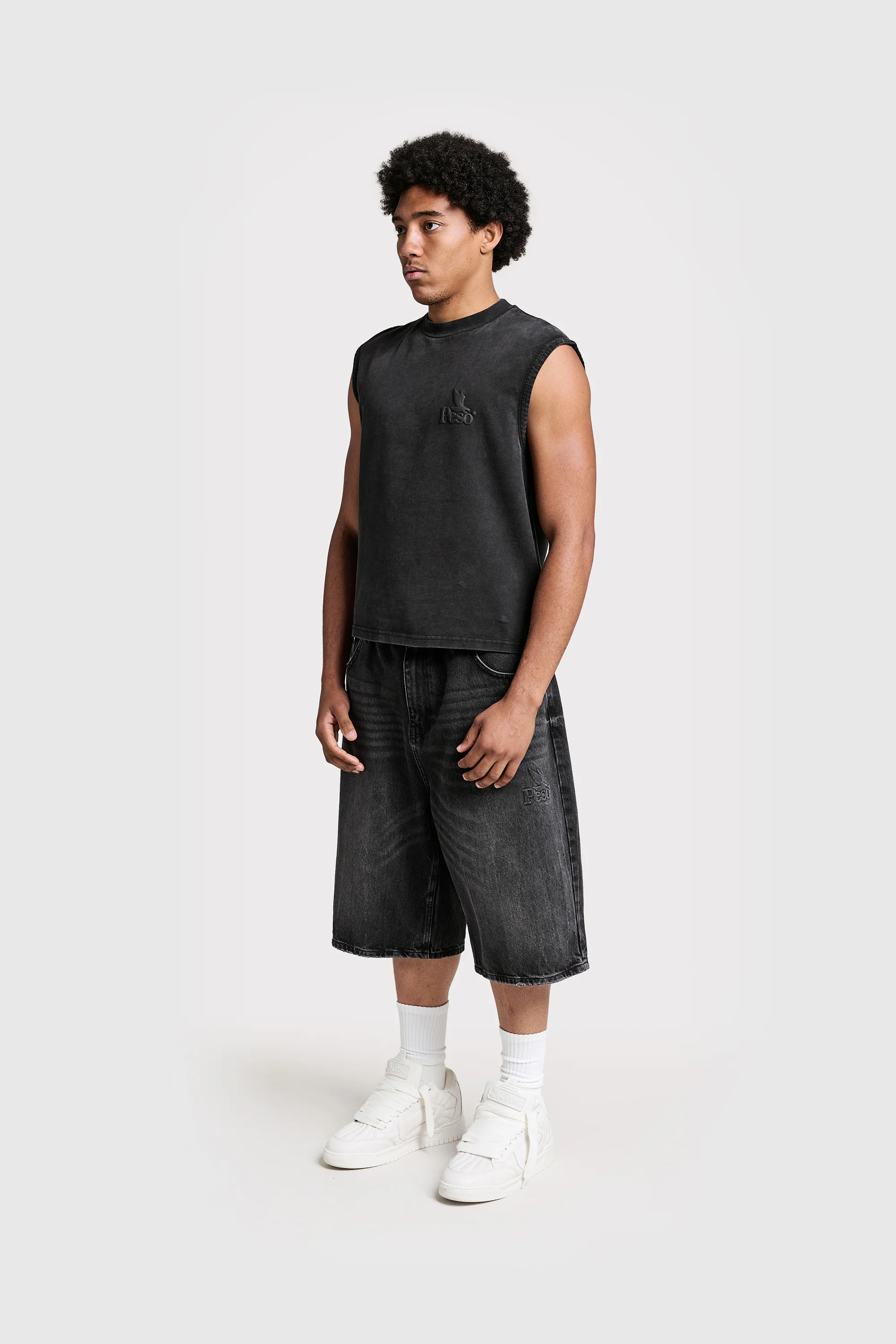 Logo Raws Denim Shorts - Image 2