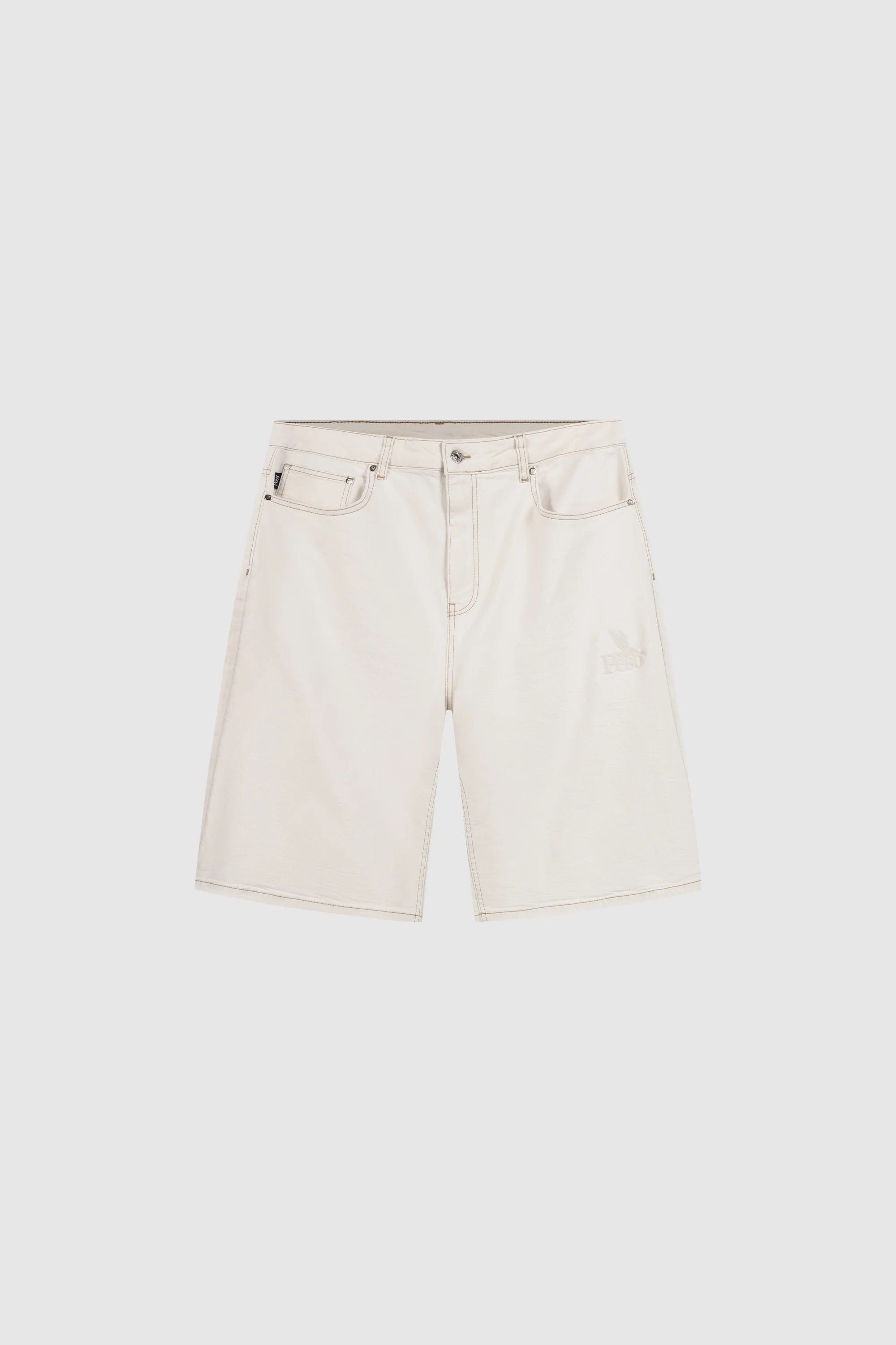 Logo Raws Denim Shorts - Image 7