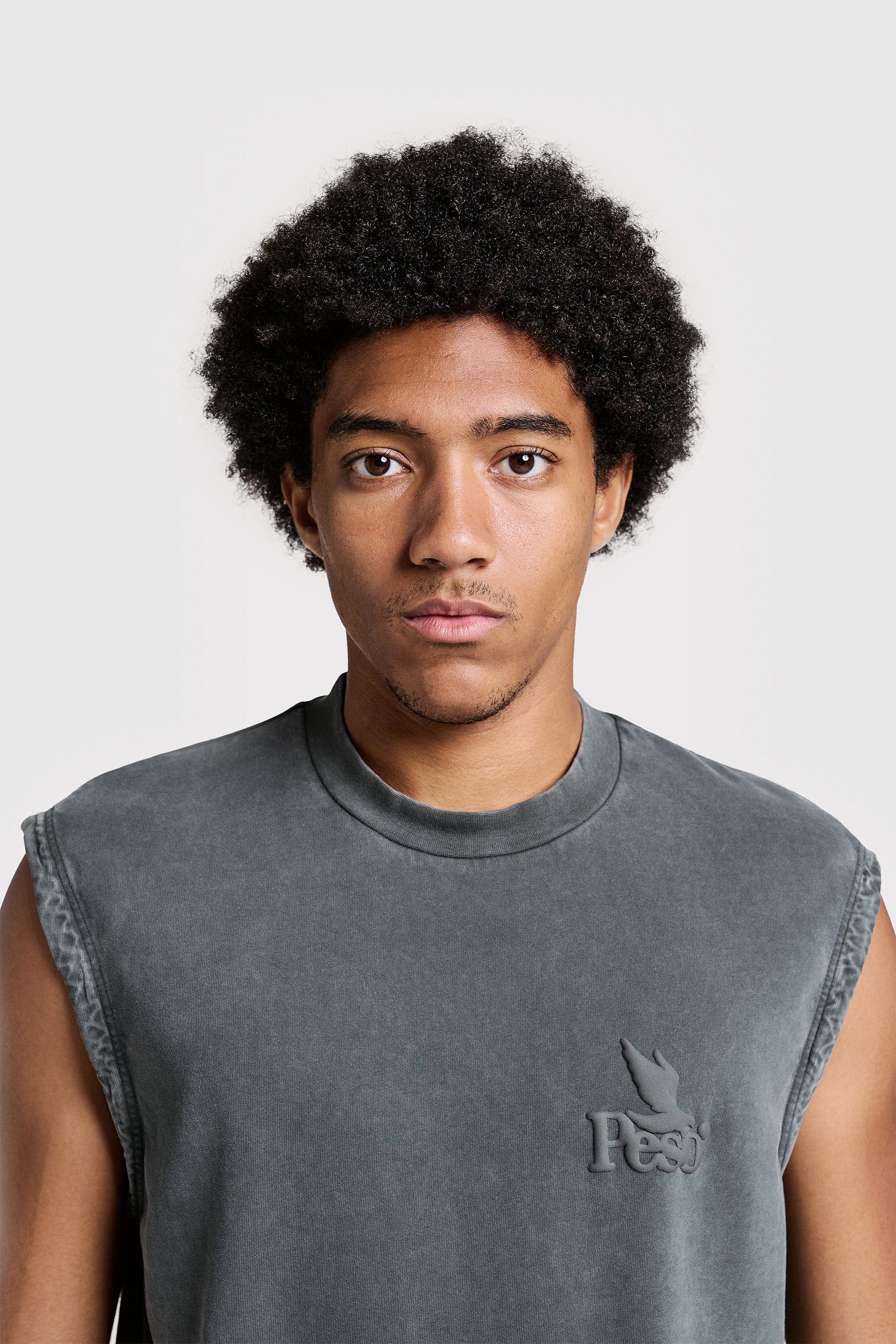 Logo Raws Sleeveless Tee - Image 6