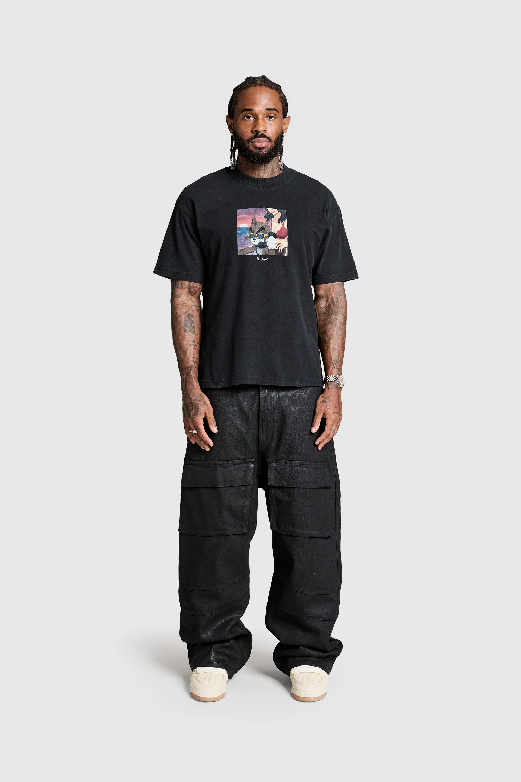 Waxed Denim Cargo